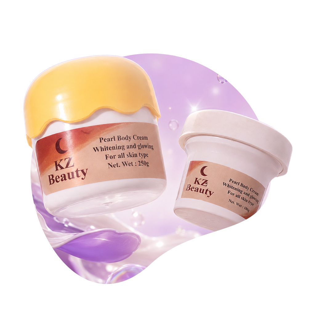 বডি কেয়ার কালেকশন, KZ Beauty Pearl Body Cream, শরীরের ত্বক উজ্জ্বল ও মসৃণ করার ক্রিম, Beauty With Thai বাংলাদেশ