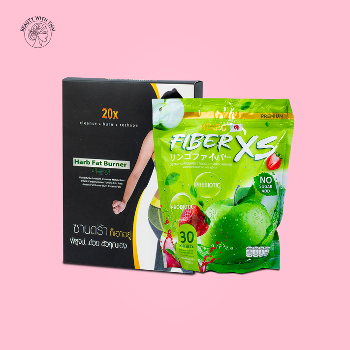 20X Slimming Capsule & Fiber XS Slimming Juice Combo - Beauty With Thai