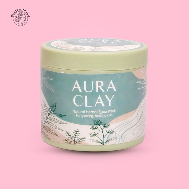 Aura Clay Natural Herbal Facepack - Beauty With Thai