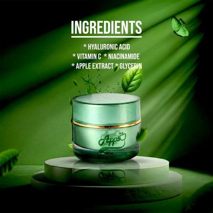 Apple Repairing Whitening Cream - Beauty With Thai
