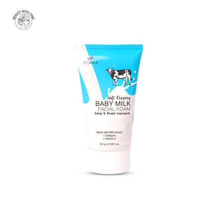 Baby Milk Facial Foam Facewash