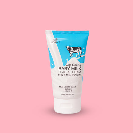 Baby Milk Facial Foam Facewash