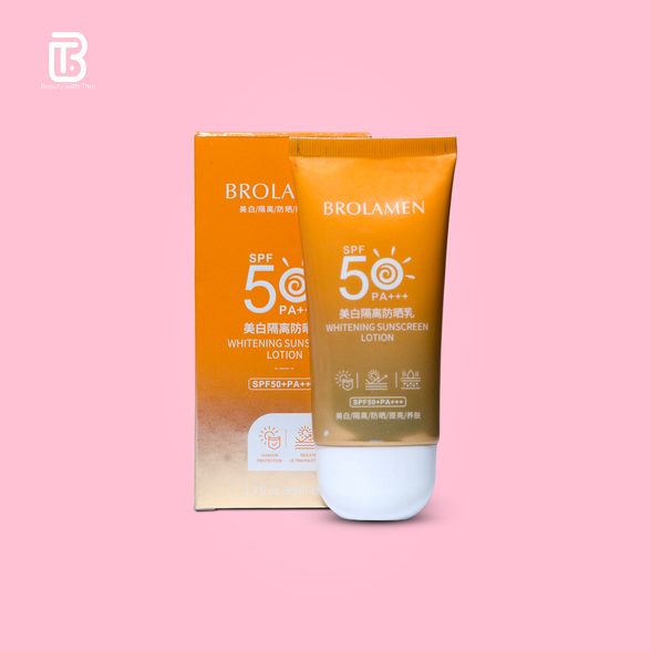 BROLAMEN Whitening Isolation Sunscreen Lotion SPF50+ PA+++