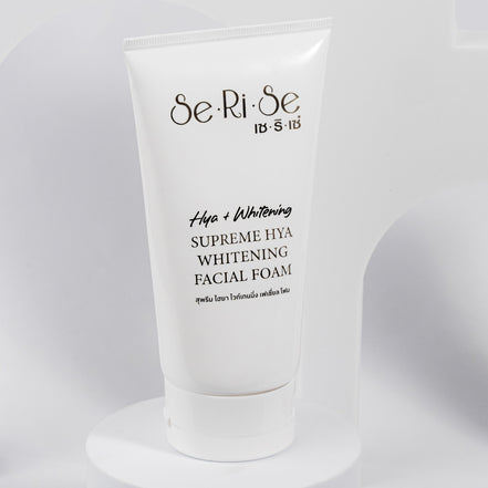 Se•Ri•Se   Supreme HYA Whitening  Facial Foam Facewash