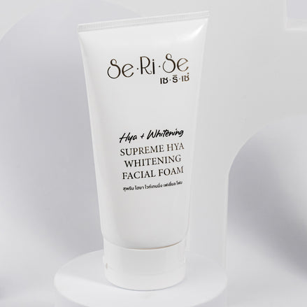 Se•Ri•Se   Supreme HYA Whitening  Facial Foam Facewash
