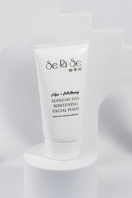 Se•Ri•Se   Supreme HYA Whitening  Facial Foam Facewash