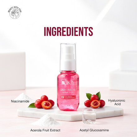 KA Baby White Serum Shot - Beauty With Thai