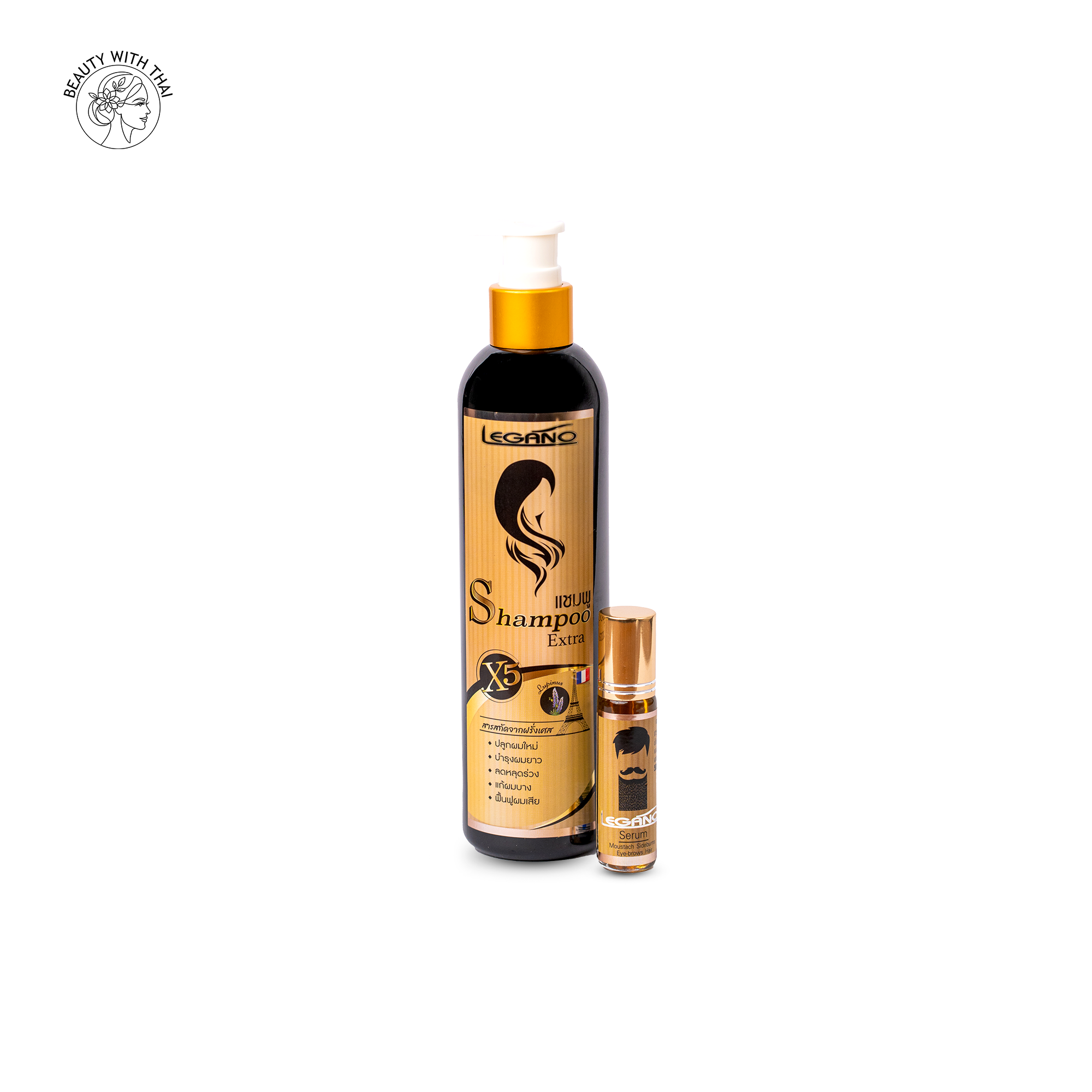 Legano Hair Shampoo & Serum - Beauty With Thai
