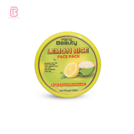 Manz Beauty Lemon Rice Face Pack