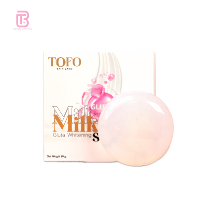Milky Gluta Whitening Soap for Even Tone & Healthy Skin