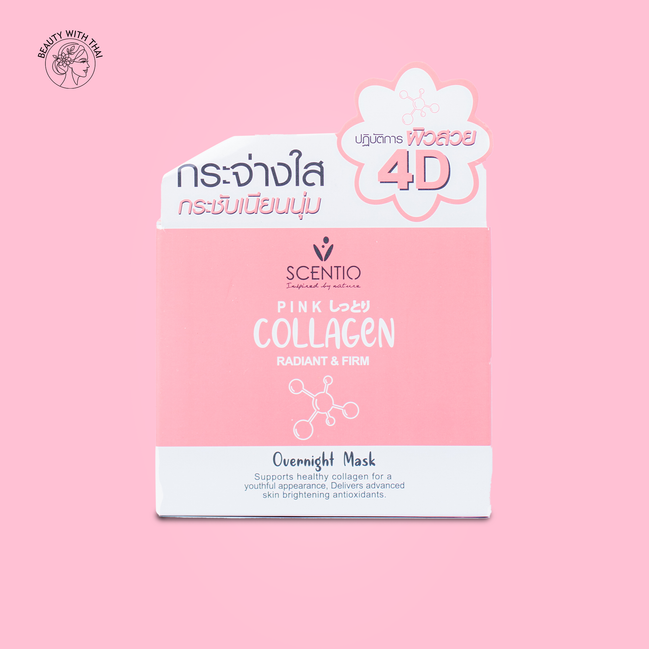 Pink Collagen Sleeping Mask - Beauty With Thai