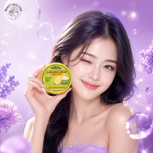 Manz Beauty Lemon Rice Face Pack ফেসপ্যাক, ছবি 2, Beauty With Thai বাংলাদেশ