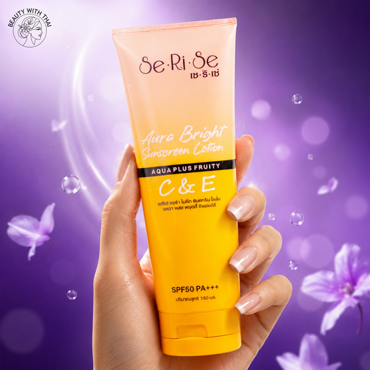 SeRiSe Aura Bright Sunscreen Lotion সানস্ক্রিন, ছবি 3, Beauty With Thai বাংলাদেশ