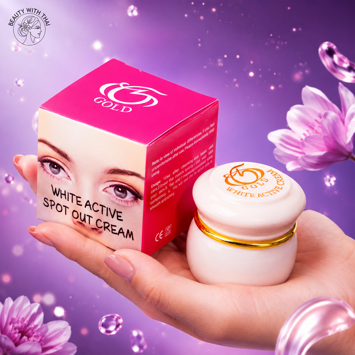 White Active Spot Out Cream স্পট আউট ক্রিম, ছবি 2, Beauty With Thai বাংলাদেশ
