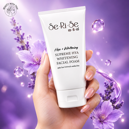 SeRiSe   Supreme HYA Whitening  Facial Foam Facewash