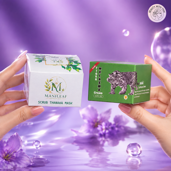 Minki Tiger Spot Out Cream & Manileaf Scrub Combo