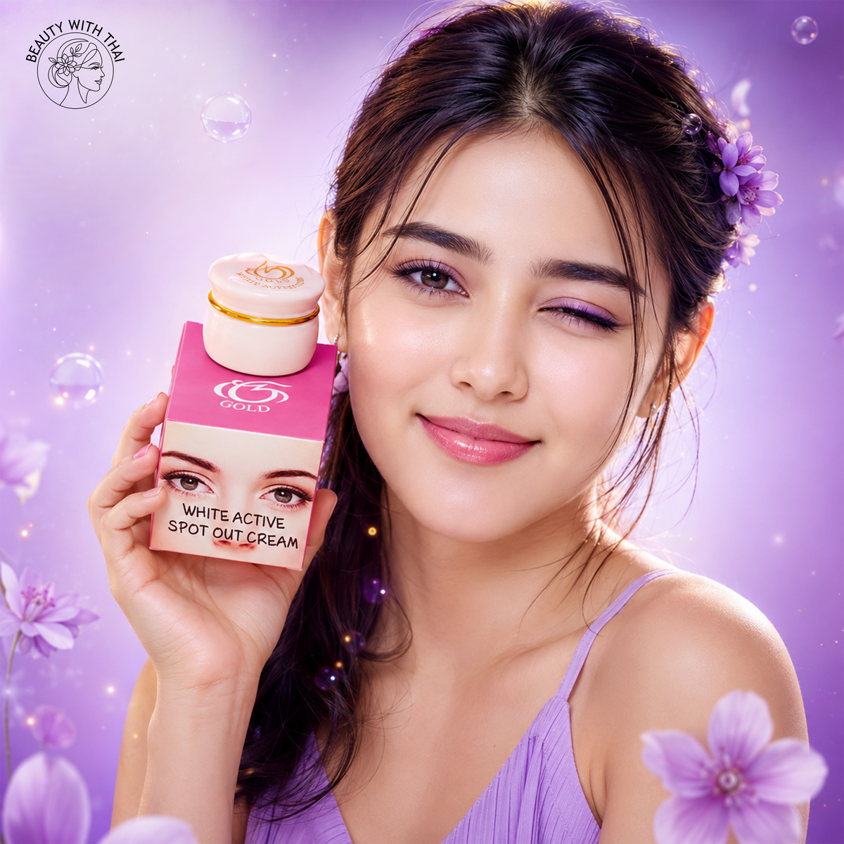 White Active Spot Out Cream স্পট আউট ক্রিম, অরিজিনাল থাই স্কিনকেয়ার, Beauty With Thai বাংলাদেশ