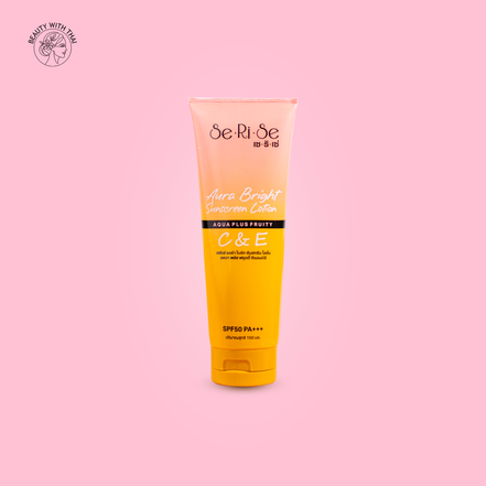 SeRiSe Aura Bright Sunscreen Lotion - Beauty With Thai