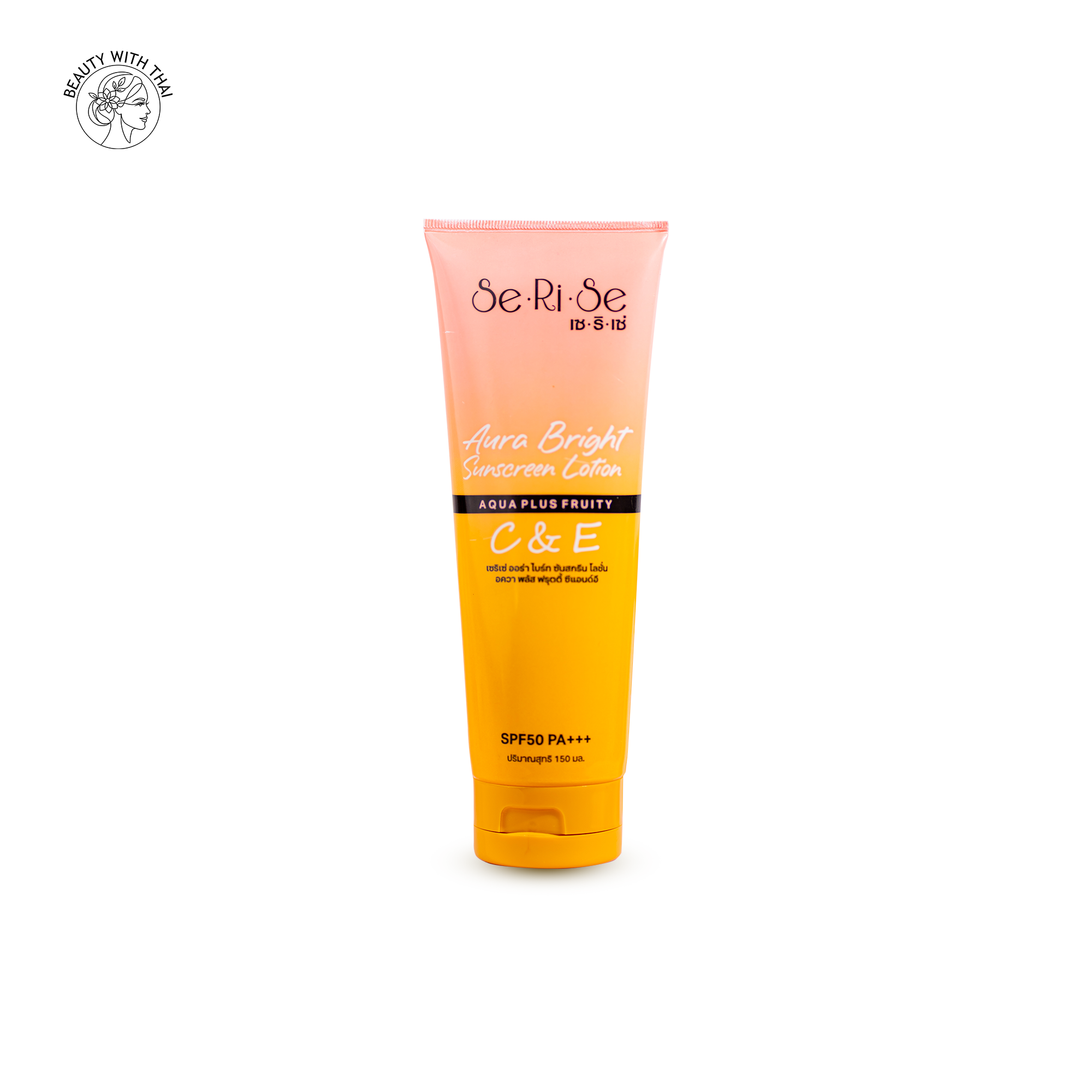 SeRiSe Aura Bright Sunscreen Lotion - Beauty With Thai