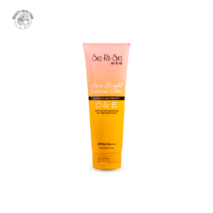 SeRiSe Aura Bright Sunscreen Lotion - Beauty With Thai