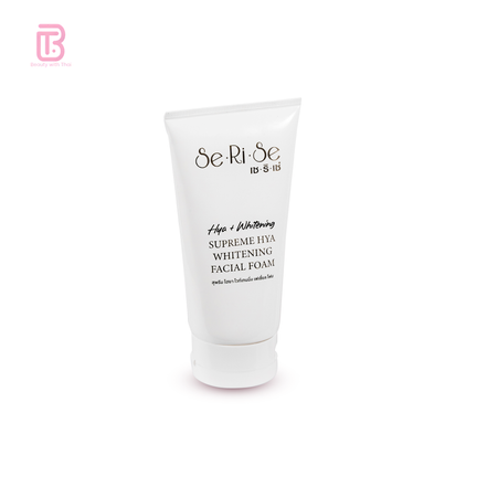 Se.Ri.Se   Supreme HYA Whitening  Facial Foam Facewash - Beauty With Thai