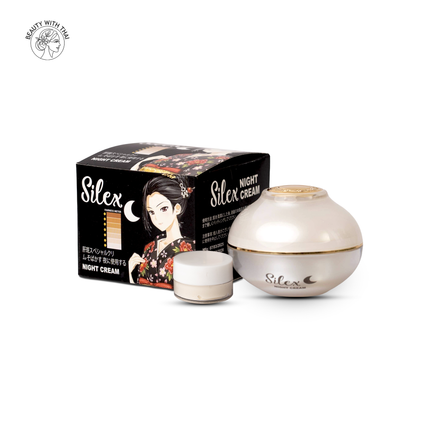 Silex Night Cream + Raw Glutathione (gift)