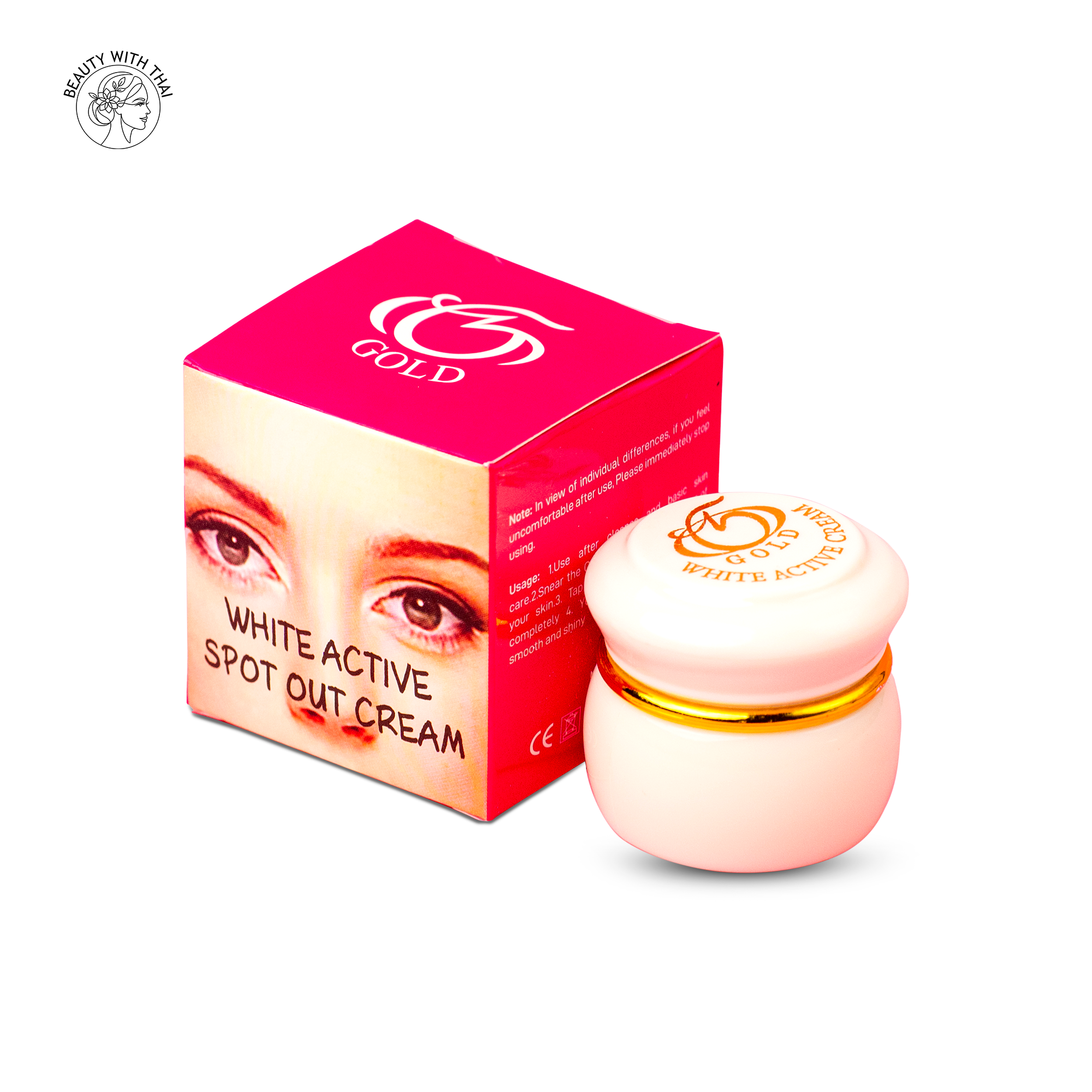 White Active Spot Out Cream - Beauty With Thai