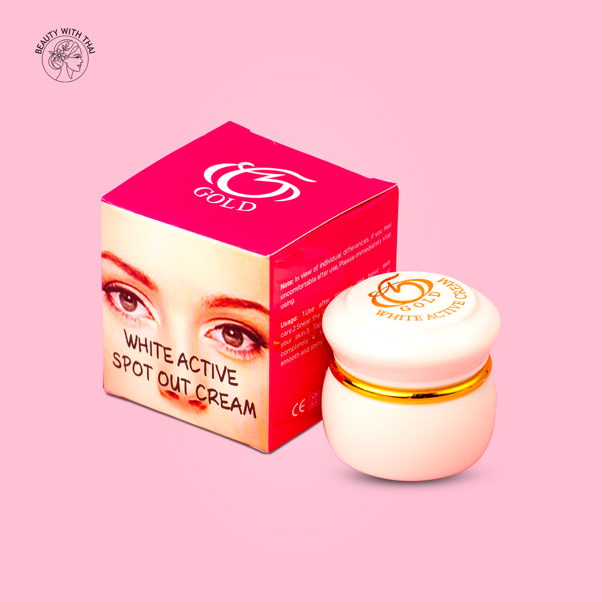 White Active Spot Out Cream - Beauty With Thai