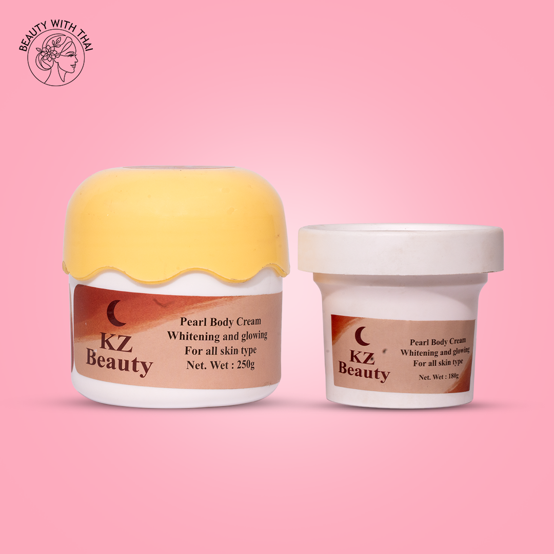 KZ Pearl Body Cream + Power Cream (Gift) - Beauty With Thai