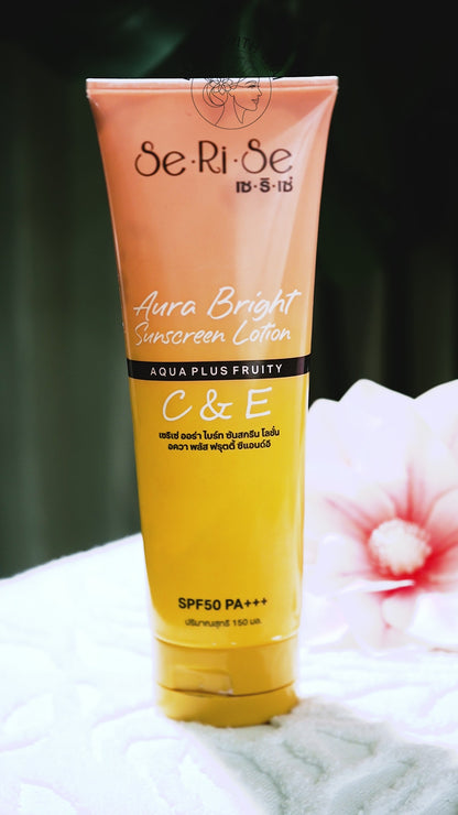 SeRiSe Aura Bright Sunscreen Lotion